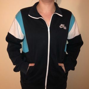 Nike zipup sweatshirt